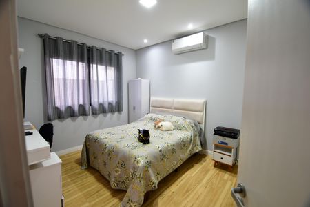 Quarto 1 - Suíte de casa de condomínio à venda com 3 quartos, 145m² em Chácara Santa Margarida, Campinas