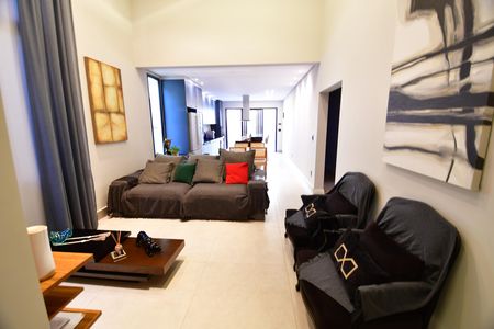 Sala de casa de condomínio à venda com 3 quartos, 145m² em Chácara Santa Margarida, Campinas