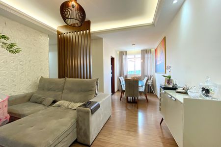 Sala de apartamento à venda com 3 quartos, 65m² em Ana Lúcia, Belo Horizonte