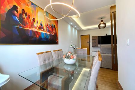 Sala de Jantar de apartamento à venda com 3 quartos, 65m² em Ana Lúcia, Belo Horizonte