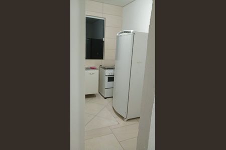 Cozinha de kitnet/studio para alugar com 1 quarto, 40m² em Caminho Novo, Palhoça