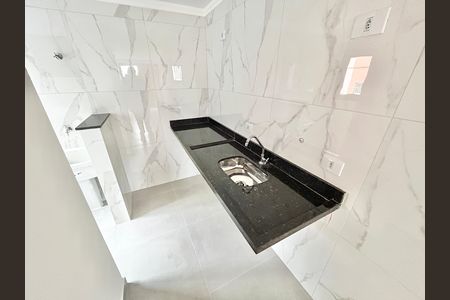 Cozinha e Área de Serviço de apartamento à venda com 2 quartos, 44m² em Vila Paiva, São Paulo