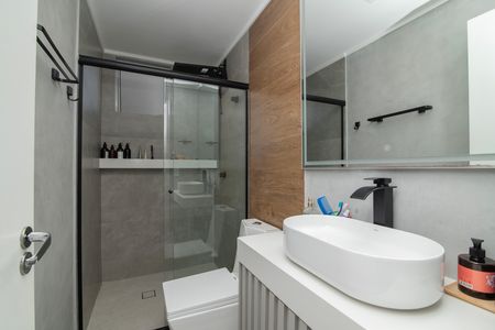 Apartamento para alugar com 64m², 2 quartos e 1 vaga Apartamento para alugar com 64m², 2 quartos e 1 vagaBanheiro Social