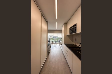 Studio à venda com 33m², 1 quarto e sem vagaCozinha