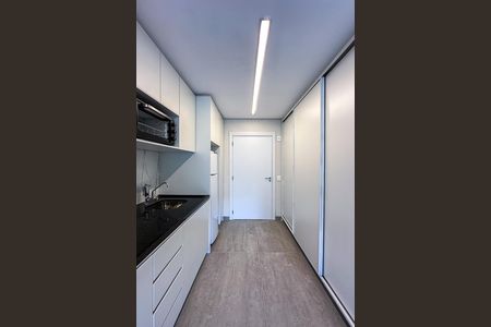 Studio à venda com 33m², 1 quarto e sem vagaCozinha