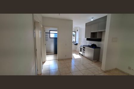 Sala de apartamento para alugar com 2 quartos, 43m² em Jardim Interlagos, Ribeirão Preto