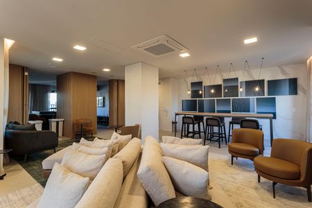 Apartamento para alugar com 24m², 1 quarto e sem vaga Apartamento para alugar com 24m², 1 quarto e sem vagaÁrea comum - Salão de festas