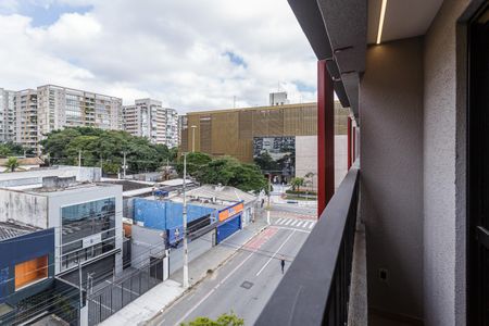 Vista de apartamento à venda com 1 quarto, 24m² em Indianópolis, São Paulo