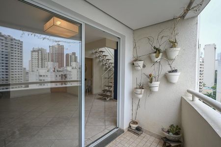 Varanda de apartamento à venda com 3 quartos, 160m² em Parque Bairro Morumbi, São Paulo