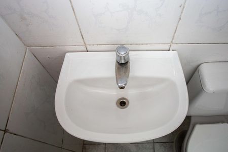 Banheiro de casa para alugar com 1 quarto, 40m² em Eldorado, Diadema