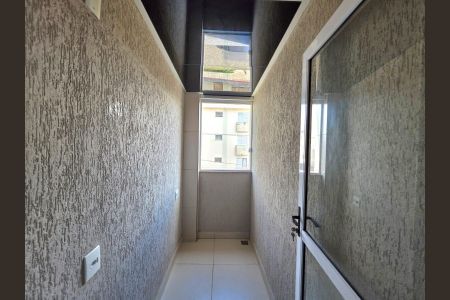 Varanda da Suíte  de apartamento à venda com 3 quartos, 74m² em Graça, Belo Horizonte