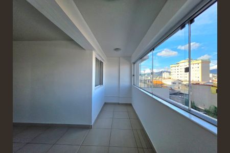 Sala varanda  de apartamento à venda com 3 quartos, 74m² em Graça, Belo Horizonte