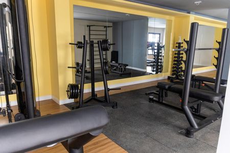 Studio para alugar com 25m², 1 quarto e 1 vaga Studio para alugar com 25m², 1 quarto e 1 vagaÁrea comum - Academia
