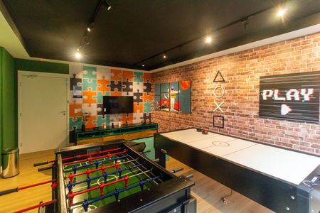 Studio para alugar com 32m², 1 quarto e sem vagaSala de jogos