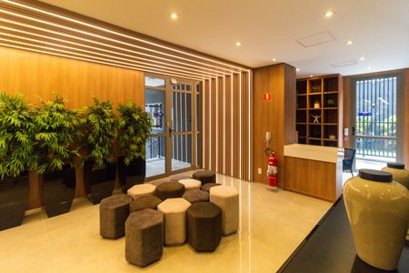 Studio para alugar com 32m², 1 quarto e sem vagaHall de entrada