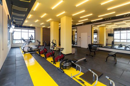 Studio para alugar com 32m², 1 quarto e sem vagaAcademia