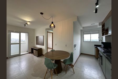 Sala de apartamento para alugar com 2 quartos, 47m² em Jardim California, Jacareí