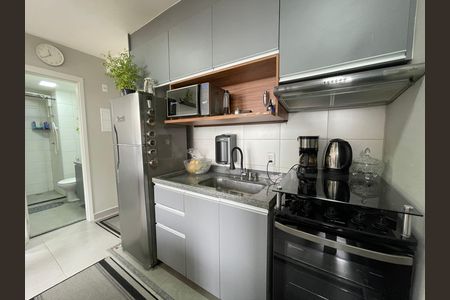 Apartamento à venda com 34m², 2 quartos e sem vaga Apartamento à venda com 34m², 2 quartos e sem vagaCozinha e Área de Serviço