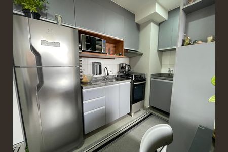Apartamento à venda com 34m², 2 quartos e sem vaga Apartamento à venda com 34m², 2 quartos e sem vagaCozinha e Área de Serviço