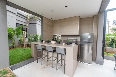 Studio à venda com 38m², 1 quarto e 1 vaga Studio à venda com 38m², 1 quarto e 1 vagaÁrea comum - Churrasqueira
