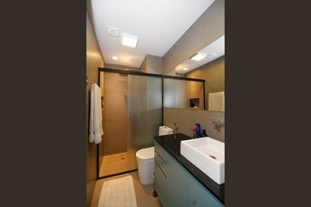 Apartamento para alugar com 57m², 1 quarto e 1 vaga Apartamento para alugar com 57m², 1 quarto e 1 vagaBanheiro