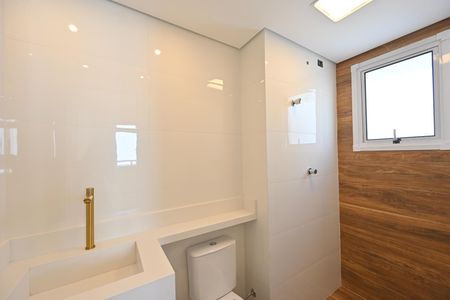 Banheiro Social de apartamento à venda com 1 quarto, 29m² em Planalto Paulista, São Paulo