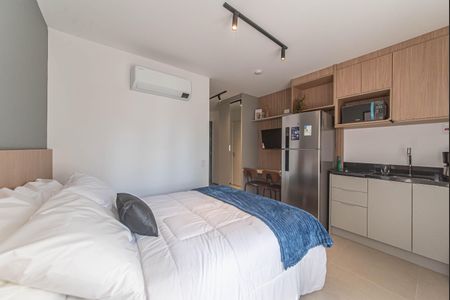 Studio para alugar com 23m², 1 quarto e sem vagaQuarto
