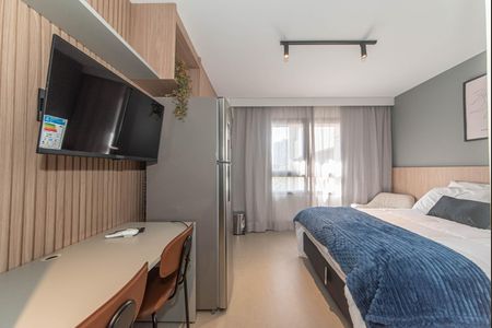 Studio para alugar com 23m², 1 quarto e sem vagaQuarto