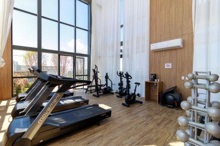 Studio para alugar com 29m², 1 quarto e sem vaga Studio para alugar com 29m², 1 quarto e sem vagaAcademia
