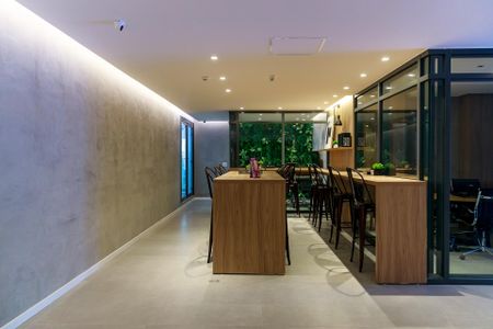 Studio para alugar com 29m², 1 quarto e sem vaga Studio para alugar com 29m², 1 quarto e sem vagaHall de entrada
