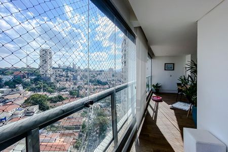 Varanda da Sala de apartamento para alugar com 2 quartos, 92m² em Vila Ipojuca, São Paulo