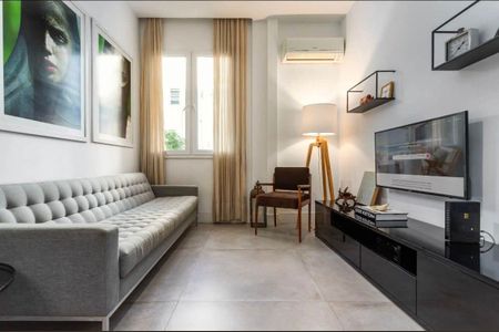 Sala de apartamento à venda com 1 quarto, 45m² em Copacabana, Rio de Janeiro