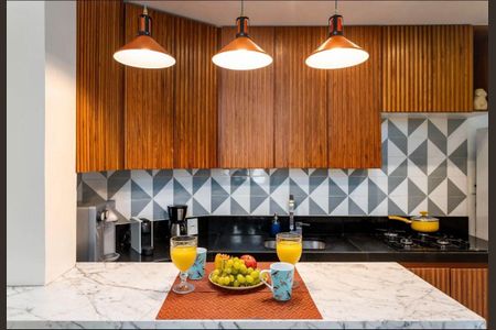 Cozinha de apartamento à venda com 1 quarto, 45m² em Copacabana, Rio de Janeiro
