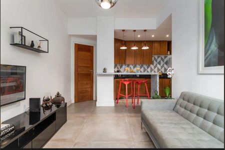 Sala de apartamento à venda com 1 quarto, 45m² em Copacabana, Rio de Janeiro