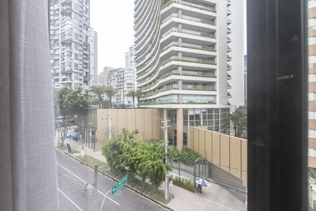 Sala de apartamento para alugar com 2 quartos, 36m² em Indianópolis, São Paulo