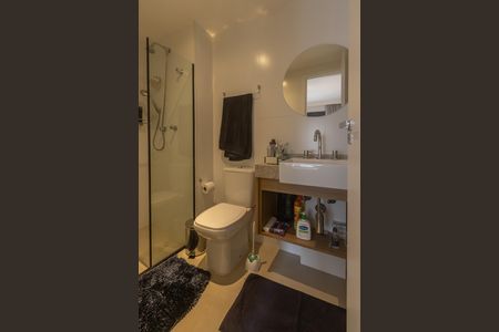 Banheiro da Suíte de apartamento à venda com 2 quartos, 36m² em Indianópolis, São Paulo