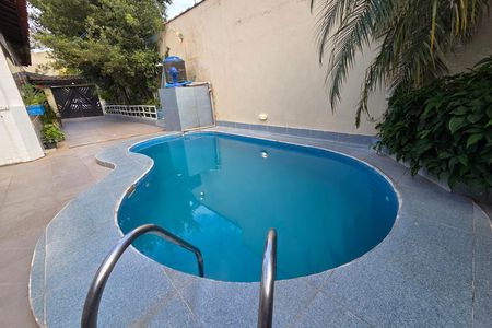 Área comum - Piscina de casa de condomínio para alugar com 1 quarto, 78m² em Jardim Trevo, Praia Grande