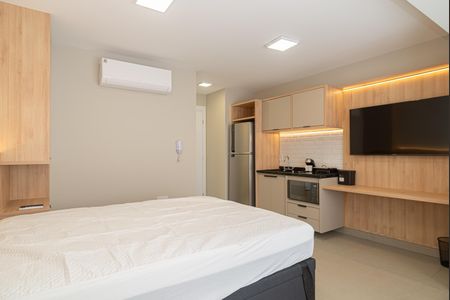 Studio para alugar com 25m², 1 quarto e sem vagaQuarto