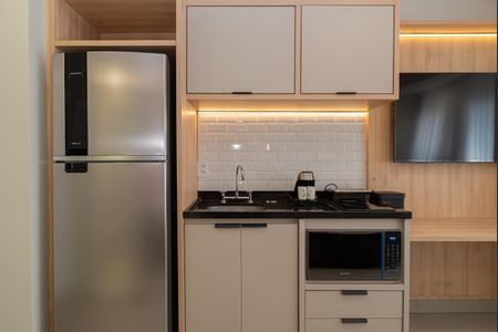 Studio para alugar com 25m², 1 quarto e sem vagaCozinha