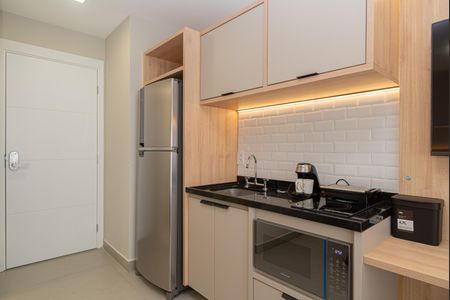 Studio para alugar com 25m², 1 quarto e sem vagaCozinha