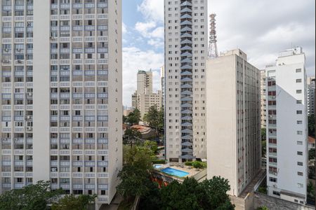 Vista do Quarto de kitnet/studio para alugar com 1 quarto, 25m² em Bela Vista, São Paulo