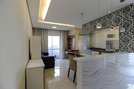 Sala de apartamento para alugar com 2 quartos, 63m² em Vila Suissa, Mogi das Cruzes