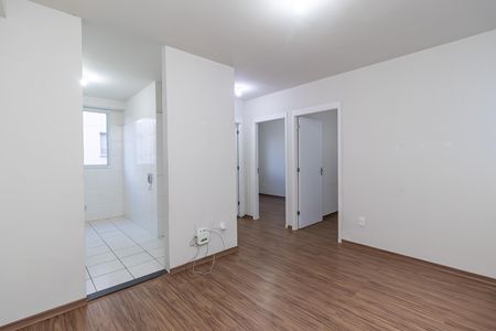 Sala de apartamento para alugar com 2 quartos, 45m² em São Pedro, Ribeirão das Neves