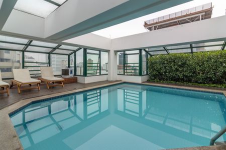 Apartamento para alugar com 40m², 1 quarto e 1 vaga Apartamento para alugar com 40m², 1 quarto e 1 vagaÁrea comum - Piscina