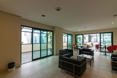 Apartamento para alugar com 40m², 1 quarto e 1 vaga Apartamento para alugar com 40m², 1 quarto e 1 vagaÁrea comum - Salão de festas
