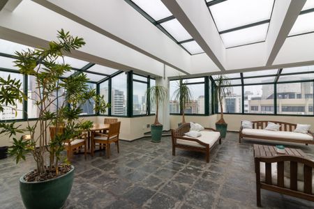 Apartamento para alugar com 40m², 1 quarto e 1 vaga Apartamento para alugar com 40m², 1 quarto e 1 vagaTerraço