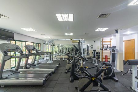 Apartamento para alugar com 40m², 1 quarto e 1 vaga Apartamento para alugar com 40m², 1 quarto e 1 vagaÁrea comum - Academia