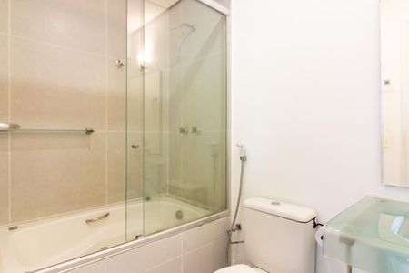 Apartamento para alugar com 40m², 1 quarto e 1 vaga Apartamento para alugar com 40m², 1 quarto e 1 vagaBanheiro