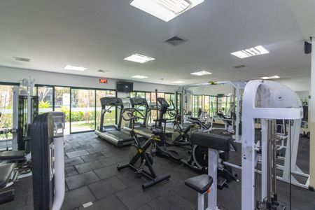 Apartamento para alugar com 40m², 1 quarto e 1 vaga Apartamento para alugar com 40m², 1 quarto e 1 vagaÁrea comum - Academia
