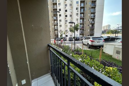 Varanda da Sala de apartamento para alugar com 2 quartos, 48m² em Del Castilho, Rio de Janeiro